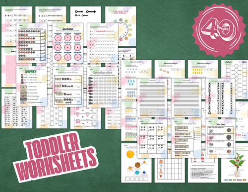 Toddler worksheets
